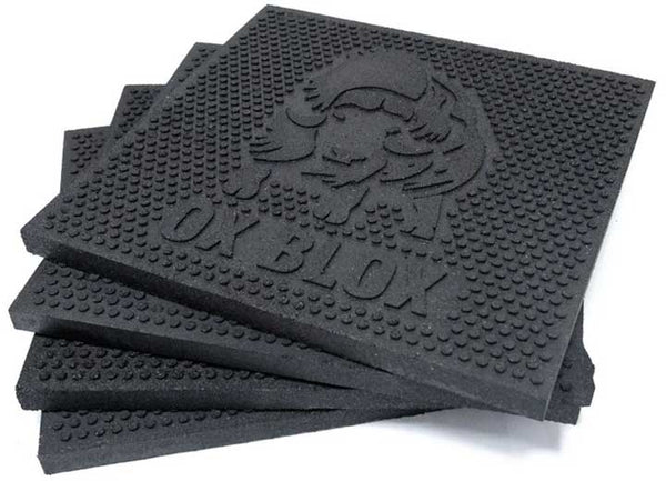 Ox Blox 3/4" Rubber Pads for RV Jack Blocks and Levelling, 4 Pack  • E-EK SUPPORT