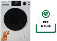 Pinnacle Large Super Combo Washer-Dryer, 15lbs White  • 22-4600 L W