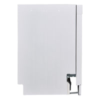 Pinnacle 18" Built-In Dishwasher 8 Place Settings & 8 Wash Programs, White  • WB 1840