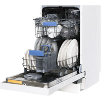Pinnacle 18" Built-In Dishwasher 8 Place Settings & 8 Wash Programs, White  • WB 1840