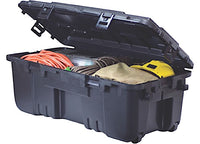 Plano Large Hinged Sportsmanâ€™s Trunk with Wheels - 108 Quart, Black  • 181973