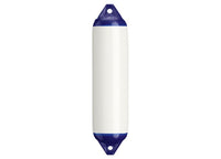 Polyform 6" X 24" F-Series Boat Fender, White/Blue  • F-1 WHITE