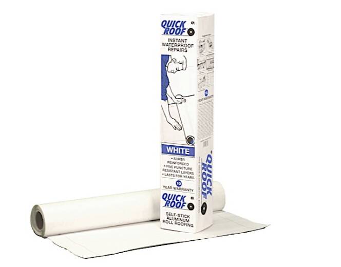 Cofair Products Quick Roof Self-Stick Aluminum Roof Repair Tape  • WQR36