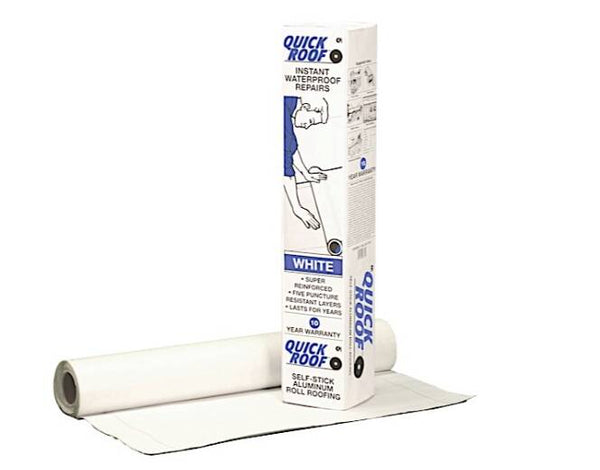 Cofair Products Quick Roof Self-Stick Aluminum Roof Repair Tape  • WQR36