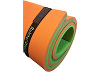 Rubber Dockie Duckling Floating Mat – 9 ft. x 6 ft., Green/Orange  • RD9OGT2