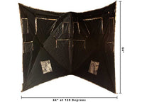 Rhino Blinds Cut Nâ€™ Run 2-Panel Blind - Mossy Oak Break-Up Country  • CRC-105