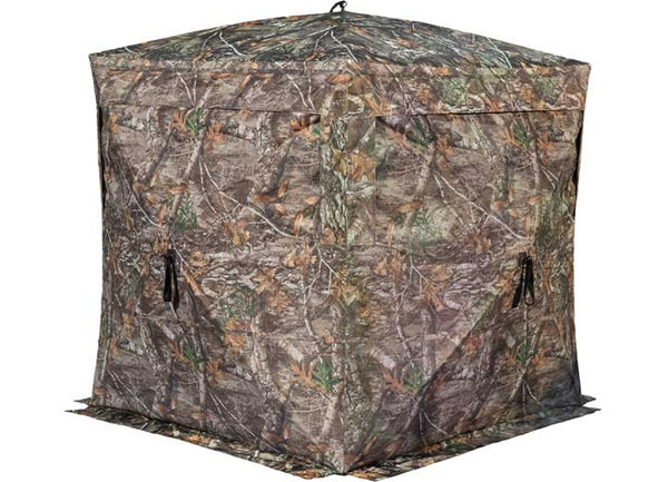 Rhino Blinds Rhino-180 See Through 5-Hub Ground Blind â€“ Realtree EDGE  • R180-RTE