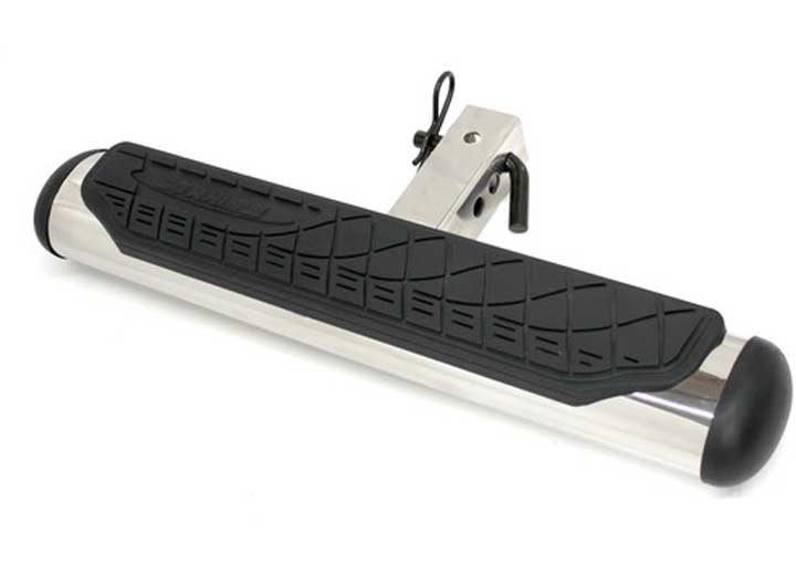 Go Rhino 4" Oval Polished Hitch Step for 2" Receivers  • 460PS