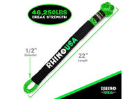 Rhino USA 1/2" Synthetic Soft Shackles, Green  • SFTSHACK-12-GRN-2