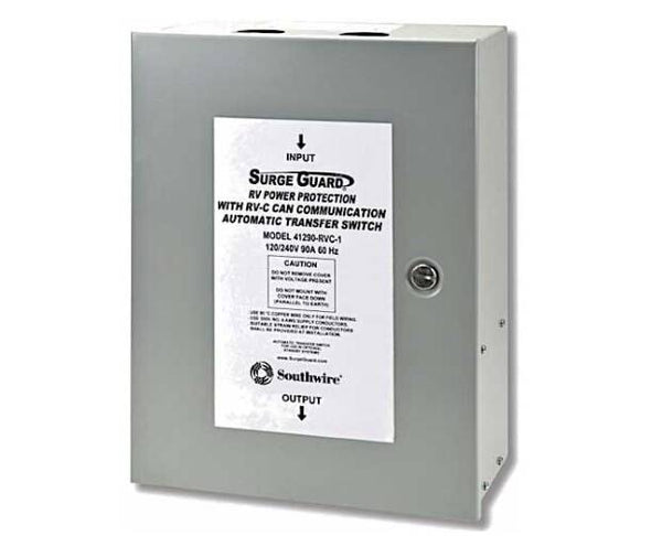 Southwire  RV Power Protection With RV-C Communication Automatic Transfer Switch  • 41390RVC