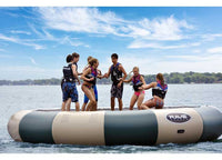 RAVE Sports Bongo 20 Water Bouncer - 19 ft. x 36 in., Green/Tan  • 02021