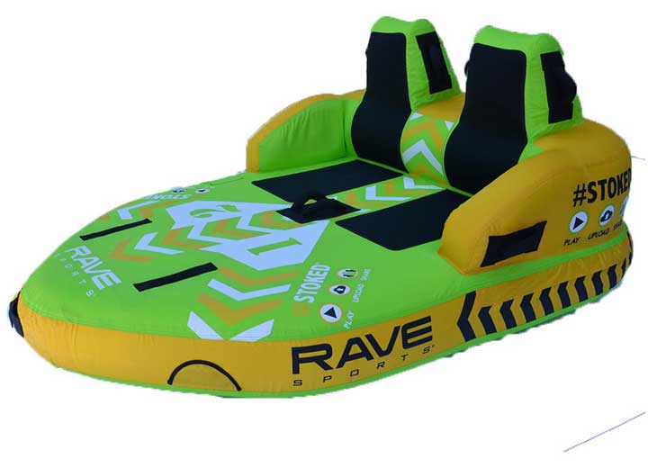 RAVE Sports Stoked 2 Person Chariot Style Towable Tube  • 02644