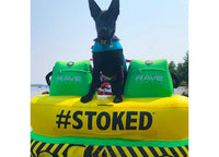 RAVE Sports Stoked 2 Person Chariot Style Towable Tube  • 02644