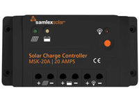 Samlex 20A Solar Charge Controller, 12 or 24V  • MSK-20A