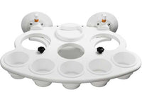 SeaSucker Party Barge - Vertical Mount Cupholder/Portable Bar - White  • MC5347W