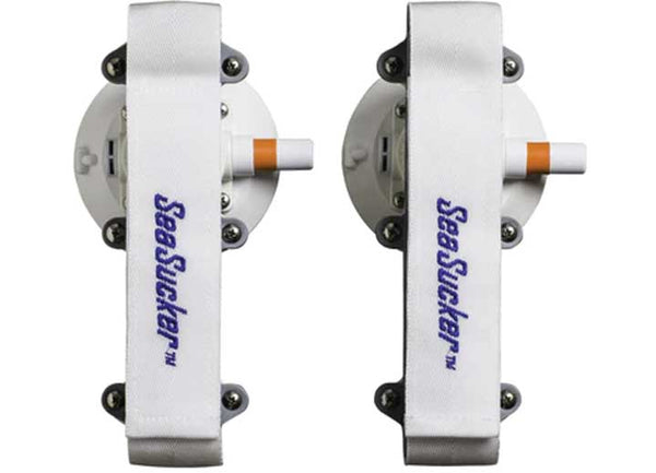 SeaSucker Horizontal Rod Holder, 4.5", White  • MF5061