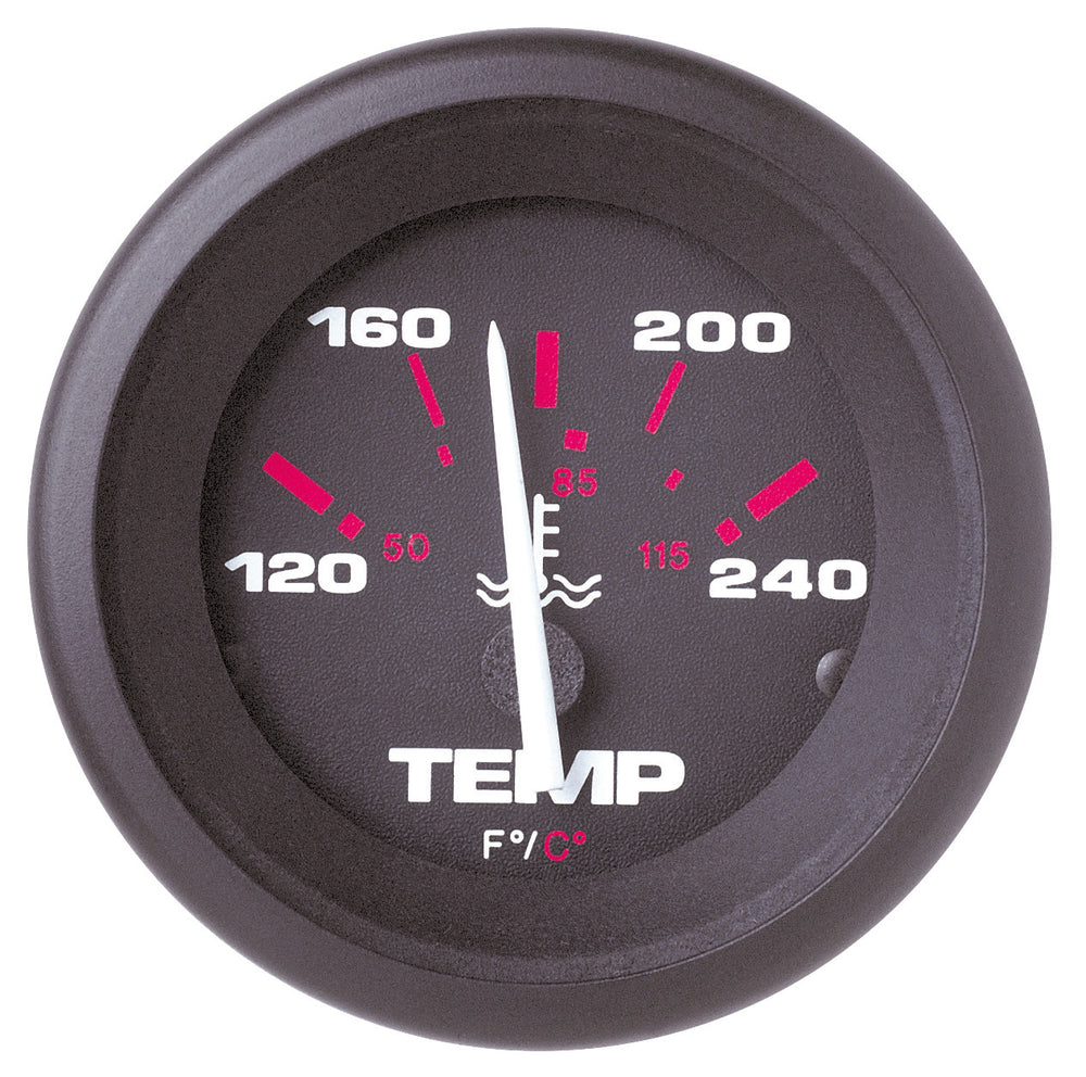 Sierra Water Temperature Gauge, 2", Black  • 57904P