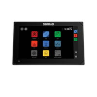 Simrad NSX 9" Fish Finder/Chartplotter Kit with Active Imaging 3-in-1 Transducer, C-Map Discover X Charts and Halo20+ Radar  • 000-15377-001