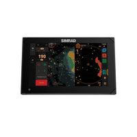 Simrad NSX 9" Fish Finder/Chartplotter Kit with Active Imaging 3-in-1 Transducer, C-Map Discover X Charts and Halo20+ Radar  • 000-15377-001