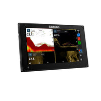 Simrad NSX 9" Fish Finder/Chartplotter Kit with Active Imaging 3-in-1 Transducer, C-Map Discover X Charts and Halo20+ Radar  • 000-15377-001