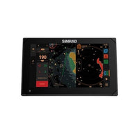 Simrad NSX 9" Fish Finder/Chartplotter with Active Imagingâ„¢ 3-in-1 Transducer, C-Map Discover X Charts  • 000-15366-001