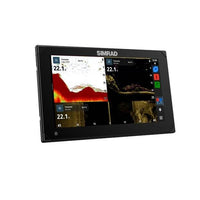 Simrad NSX 9" Fish Finder/Chartplotter with Active Imagingâ„¢ 3-in-1 Transducer, C-Map Discover X Charts  • 000-15366-001