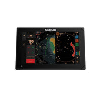 Simrad NSX 9" Fish Finder/Chartplotter with HDI Transducer, C-Map Discover X Charts  • 000-15372-001