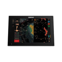 Simrad NSX 12" Fish Finder/Chartplotter with Active Imaging 3-in-1 Transducer, C-Map Discover X Charts  • 000-15367-001