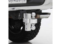 Smittybilt 6" Adjustable Aluminum Ball Mount, 2" and 1-7/8" Balls, 2" Receivers, 6,000 lbs Rating  • 2925