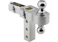 Smittybilt 6" Adjustable Aluminum Ball Mount, 2" and 1-7/8" Balls, 2" Receivers, 6,000 lbs Rating  • 2925