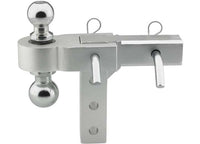 Smittybilt 6" Adjustable Aluminum Ball Mount, 2" and 1-7/8" Balls, 2" Receivers, 6,000 lbs Rating  • 2925