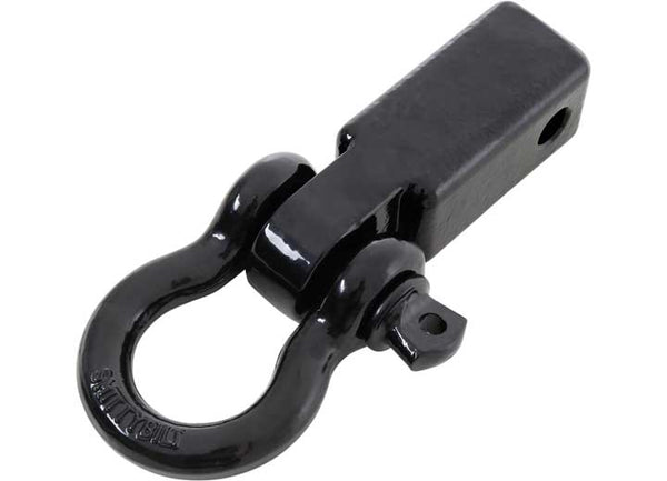 Smittybilt 2" Receiver Mounted D-Ring Shackle, Black  • 29312B