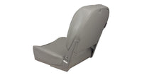 Springfield Marine Gray Folding Boat Seat, 19" H x 16" W x 15.5" D  • 1040623