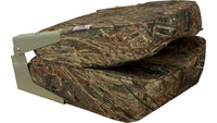 Springfield Marine Fold Down Cushioned Boat Seat, Mossy Oak Duck Blind  • 1040627