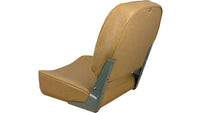 Springfield Marine Cushioned Fold Down Boat Seat, Tan  • 1040628