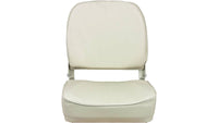 Springfield Marine Cushioned Fold Down Boat Seat, White  • 1040629