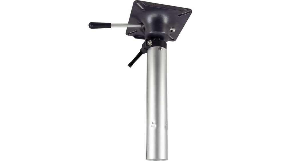 Springfield Marine Plug-In 14-1/4"-21" H x 2-3/8" D Anodized Aluminum Power-Rise Air Ride Locking Adjustable Post with Seat Mount  • 1300901