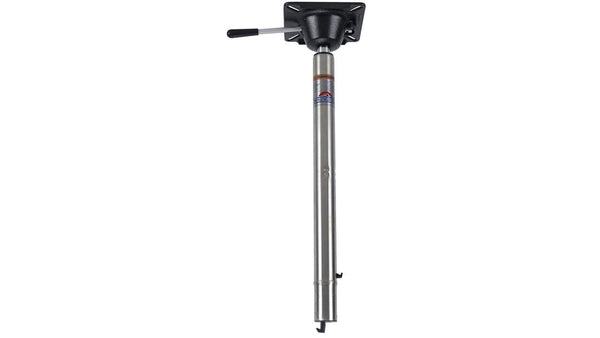 Springfield Marine Spring-Lock 22-1/2"-29-1/2" H Polished Stainless Steel Power-Rise Stand-Up Adjustable Post with Seat Mount  • 1642008