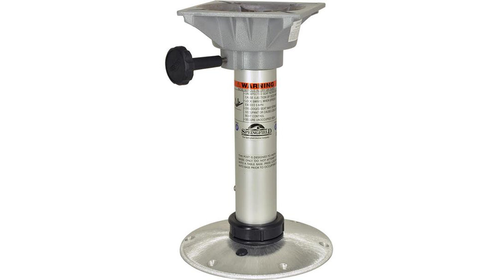 Springfield Marine Thread-Lock 14" H x 2-3/8" D Fixed Post with Seat Mount & Round Base  • 1793313