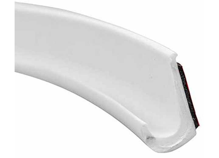 Steele Rubber Products Peel-N-Stick Drip Rail - 7/8" H x 1/2" W x 10 Ft - White  • 99-4264-260