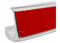 Steele Rubber Products Peel-N-Stick Drip Rail - 7/8" H x 1/2" W x 10 Ft - White  • 99-4264-260