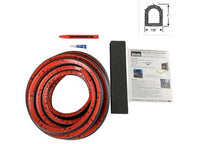 Steele Rubber Products Ribbed Hollow Bulb Seal Ramp Gate Kit - 35 Ft  • 99-4444-283