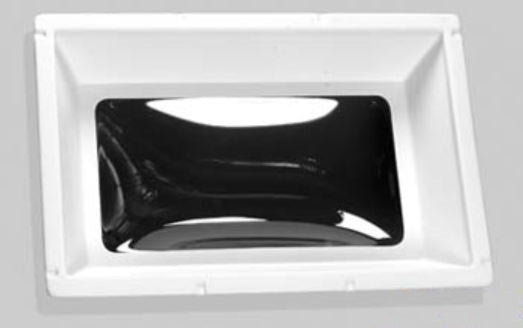 Specialty Recreation Rectangle Inner RV Skylight 14" x 22" - Cracked Ice Top  • N1422ELP