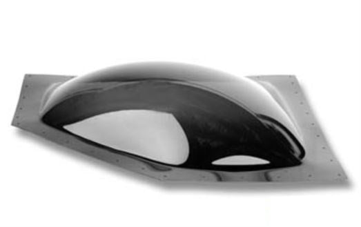 Specialty Recreation 15"W x 34"L Smoke Neo Angle Outer Skylight  • NSL3013S