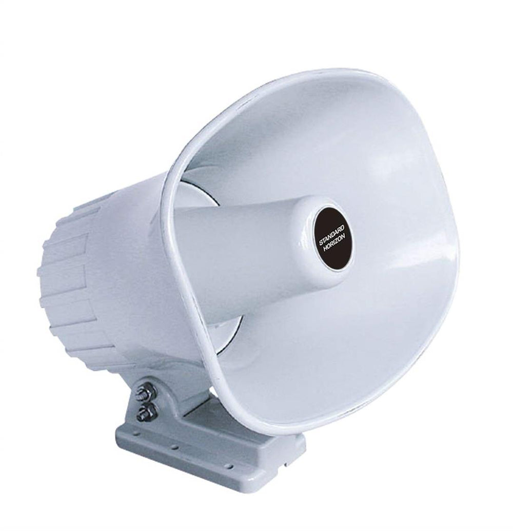 Standard Horizon 30W 1-Way 4-Ohm 5" x 7" White Horn Speaker  • 240SW