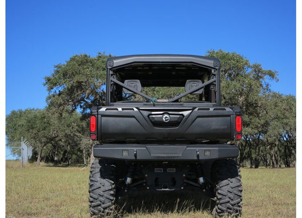 Steelcraft 16-23 Can Am Defender All Fine Textured Black UTV Rear Bumper Replacement  • 65-1000