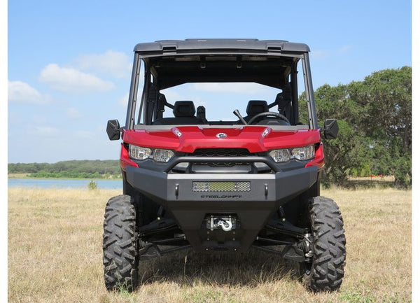 Steelcraft 16-23 Can Am Defender All Fine Textured Black UTV Front Bumper Replacement  • 70-1000