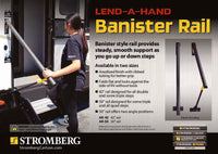 Stromberg Carlson 50" Banister Style Lend-A-Hand RV Handrail  • AR-50