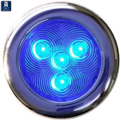 T-H Marine 3" Blue LED Puck Light  • LED-51828-DP
