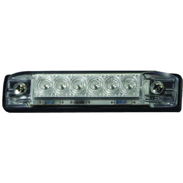 T-H Marine Slim Line 4" White Utility Strip LED Light  • LED-51800-DP